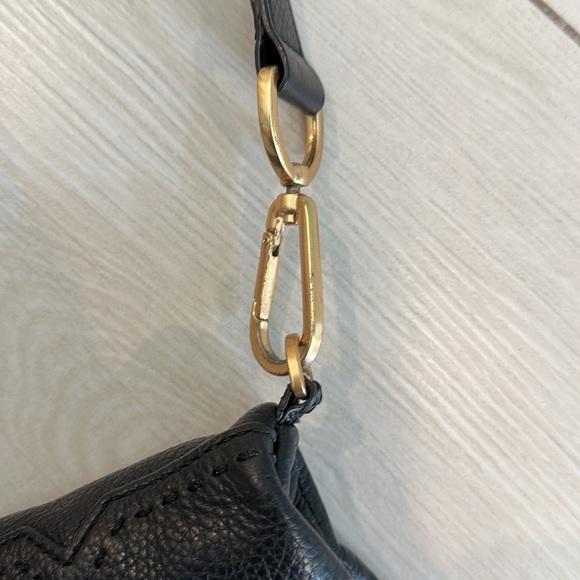 Tory Burch Amalie Pebbled Leather Foldover Crossbody - Picture 9 of 14